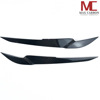 MAX CARBON DRY CARBON Prepreg Headlight Eyelids fits for BMW M3 M4 G80 G81 G82 G83