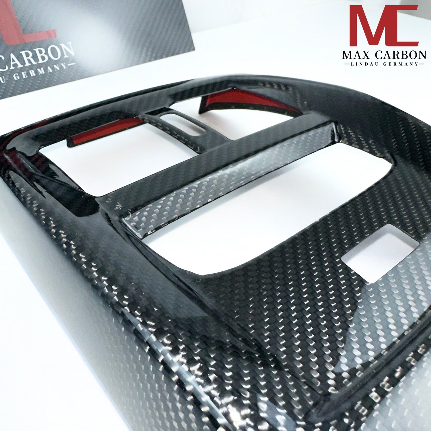 MAX CARBON Performance center console panel cover for BMW M3 G80 G81 M4 G82 G83 M2 G87 G42 G20 G21 G22 G23 G26
