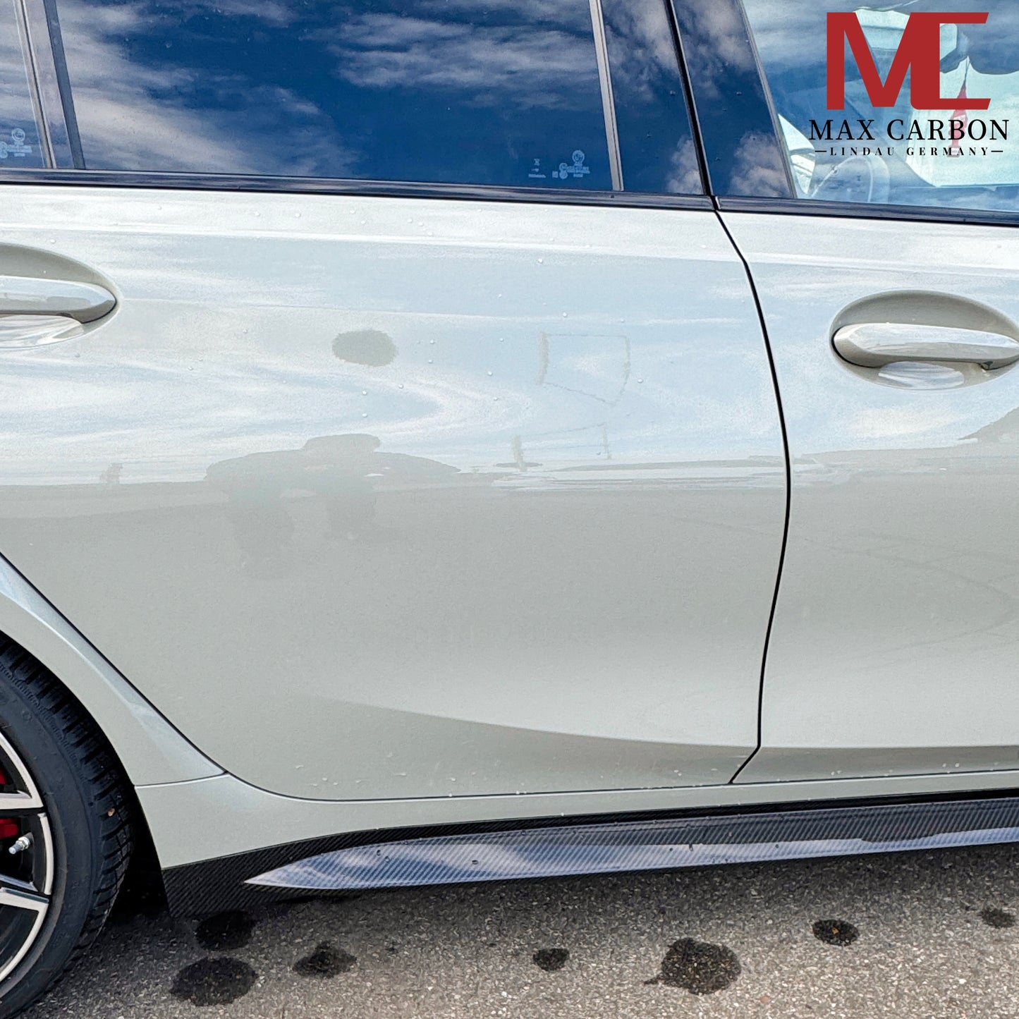 MC MAX CARBON Dry Carbon Prepreg Replacement Side Skirts Insert for BMW M3 G80 G81 M4 G82 G83 OEM 