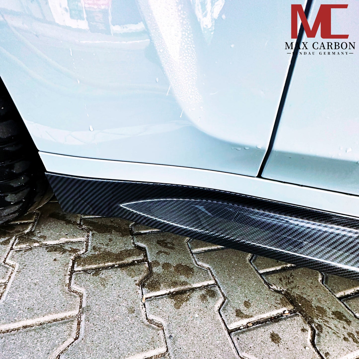 MAX CARBON Dry Carbon Prepreg Performance Side Skirts Sill Insert for BMW M3 G80 G81 M4 G82 G83 
