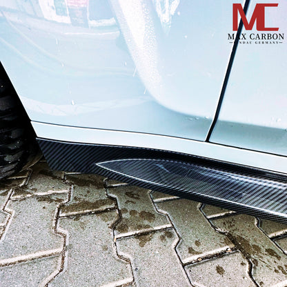 MAX CARBON Dry Carbon Prepreg Performance Side Skirts Sill Insert for BMW M3 G80 G81 M4 G82 G83 