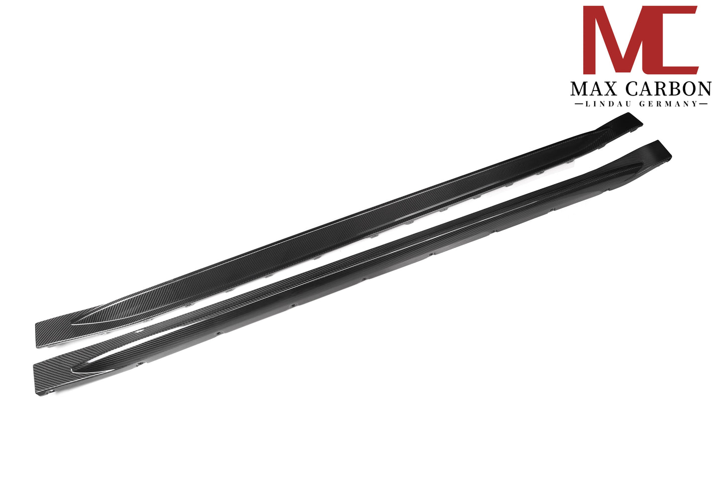 MC MAX CARBON Dry Carbon Prepreg Replacement Side Skirts Insert for BMW M3 G80 G81 M4 G82 G83 OEM 