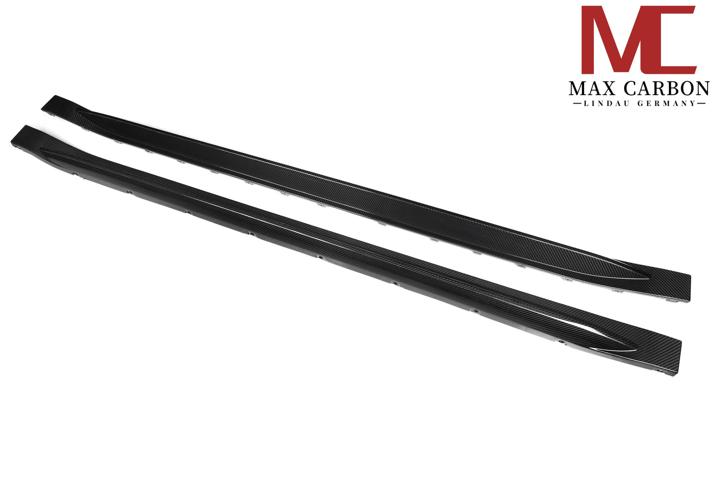 MC MAX CARBON Dry Carbon Prepreg Replacement Side Skirts Insert for BMW M3 G80 G81 M4 G82 G83 OEM 