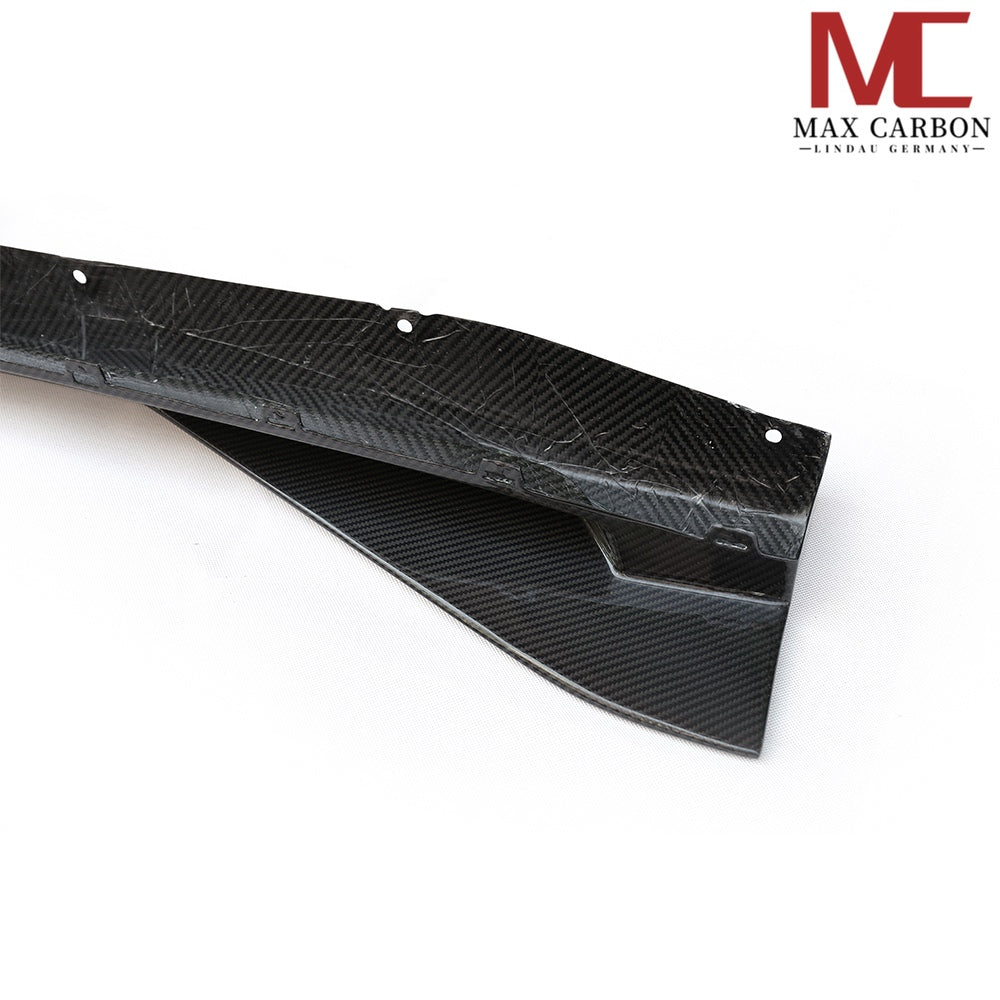 MAX CARBON Dry Carbon Prepreg Performance Side Skirts Sill Insert for BMW M3 G80 G81 M4 G82 G83 