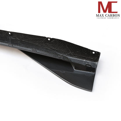 MAX CARBON Dry Carbon Prepreg Performance Side Skirts Sill Insert for BMW M3 G80 G81 M4 G82 G83 
