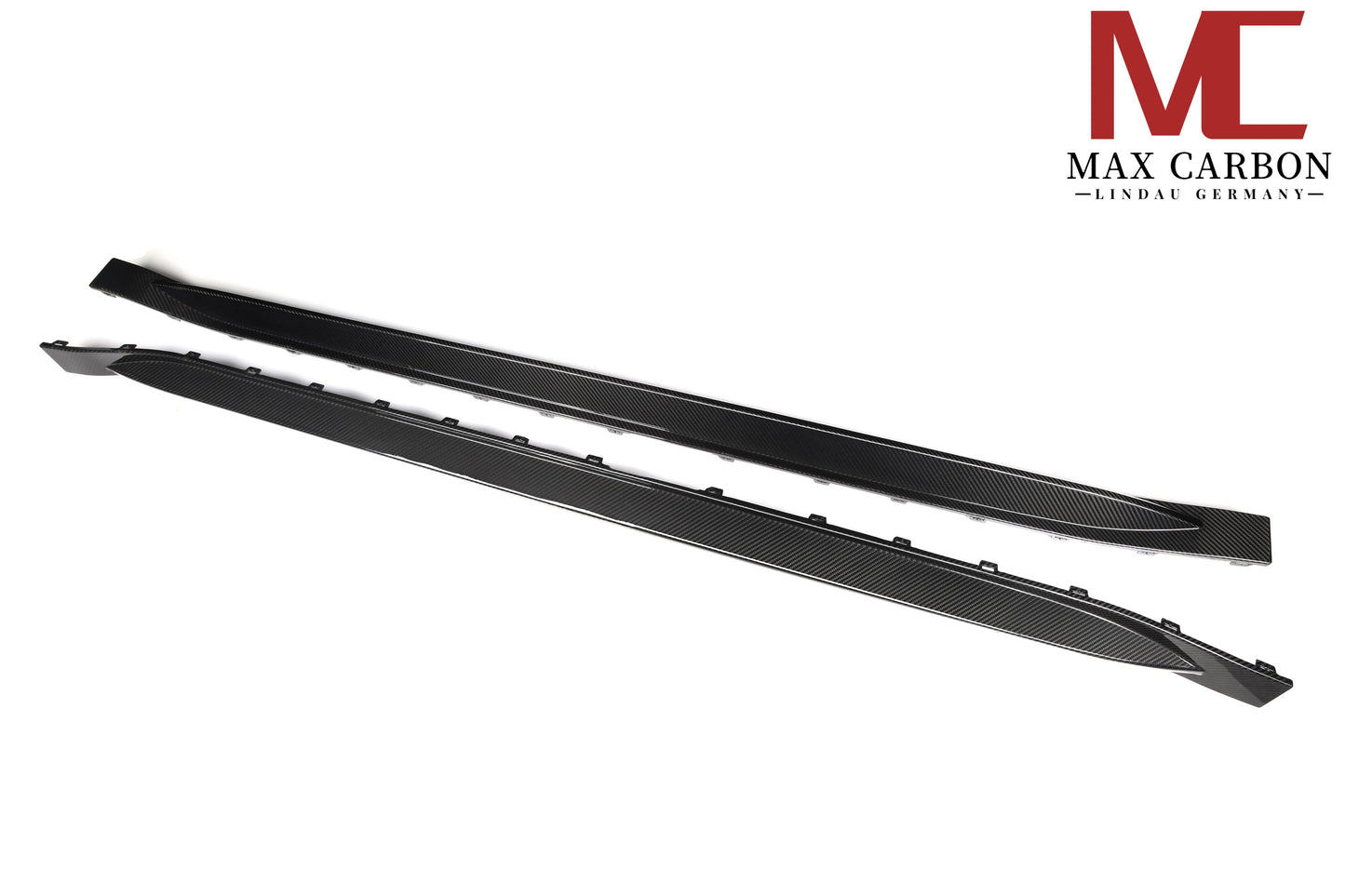 MC MAX CARBON Dry Carbon Prepreg Replacement Side Skirts Insert for BMW M3 G80 G81 M4 G82 G83 OEM 