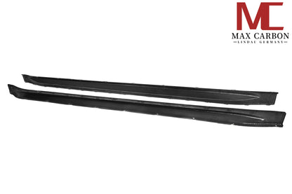 MC MAX CARBON Dry Carbon Prepreg Replacement Side Skirts Insert for BMW M3 G80 G81 M4 G82 G83 OEM 