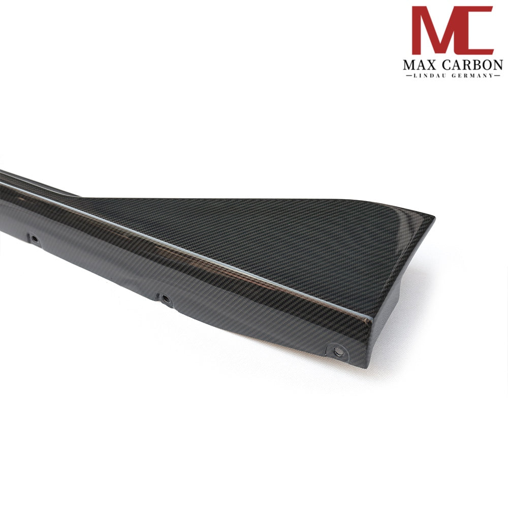 MAX CARBON Dry Carbon Prepreg Performance Side Skirts Sill Insert for BMW M3 G80 G81 M4 G82 G83 