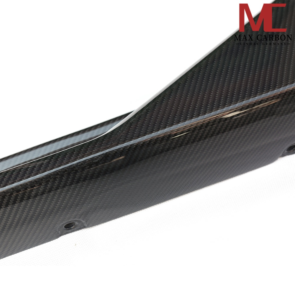 MAX CARBON Dry Carbon Prepreg Performance Side Skirts Sill Insert for BMW M3 G80 G81 M4 G82 G83 