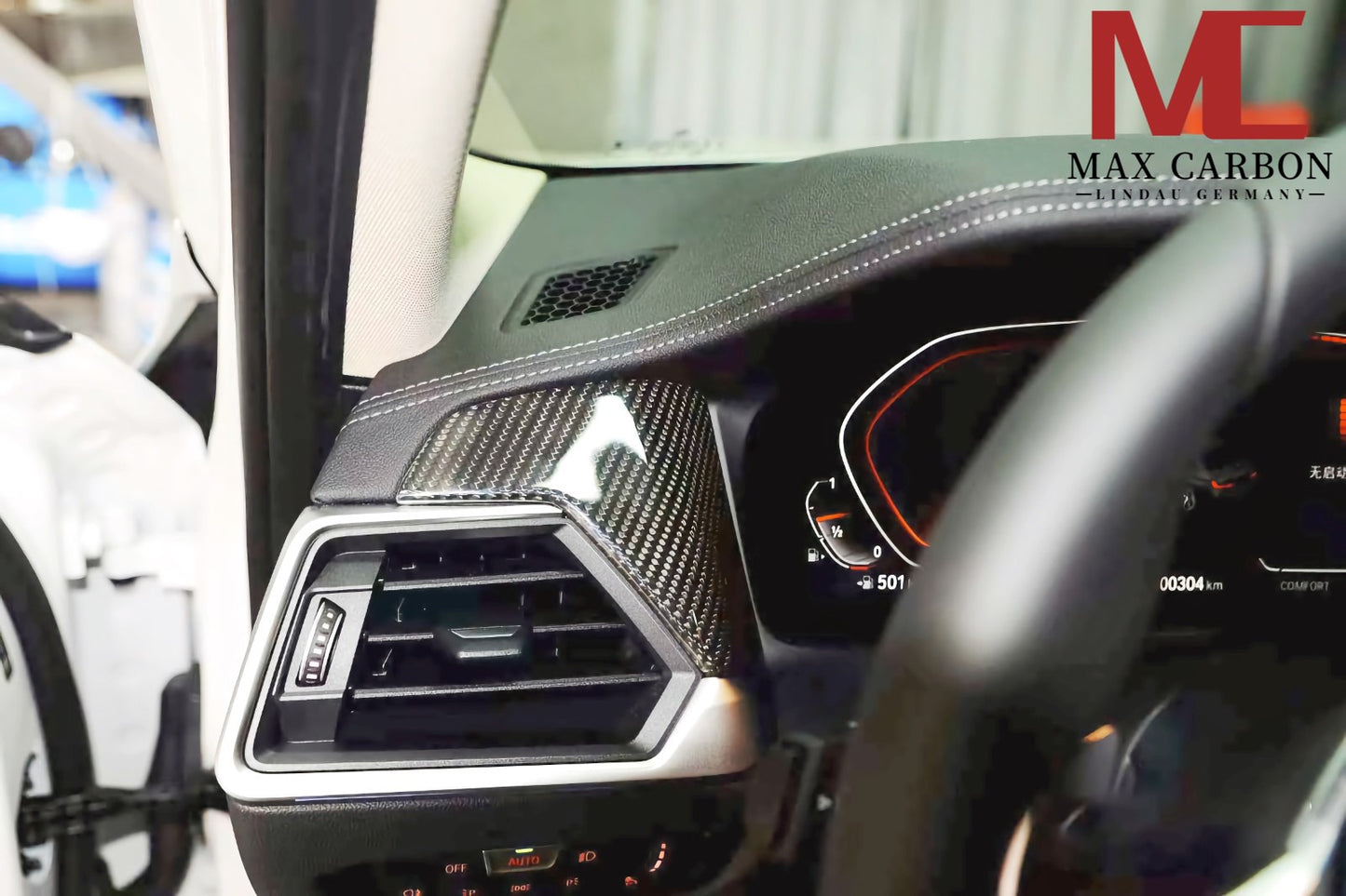 MAX CARBON Performance interior dashboard trim for BMW G20 G21 G22 G23 G26 G80 G82 G83 G87