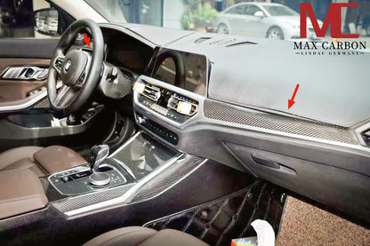 MAX CARBON Performance interior dashboard trim for BMW G20 G21 G22 G23 G26 G80 G82 G83 G87