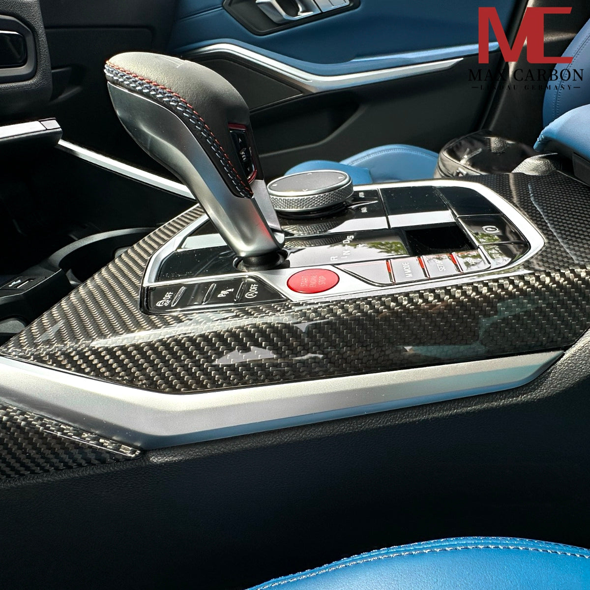 MAX CARBON Performance center console trim set for BMW G20 G21 G22 G23 G26 G42 G80 G81 G82 G83 G87 