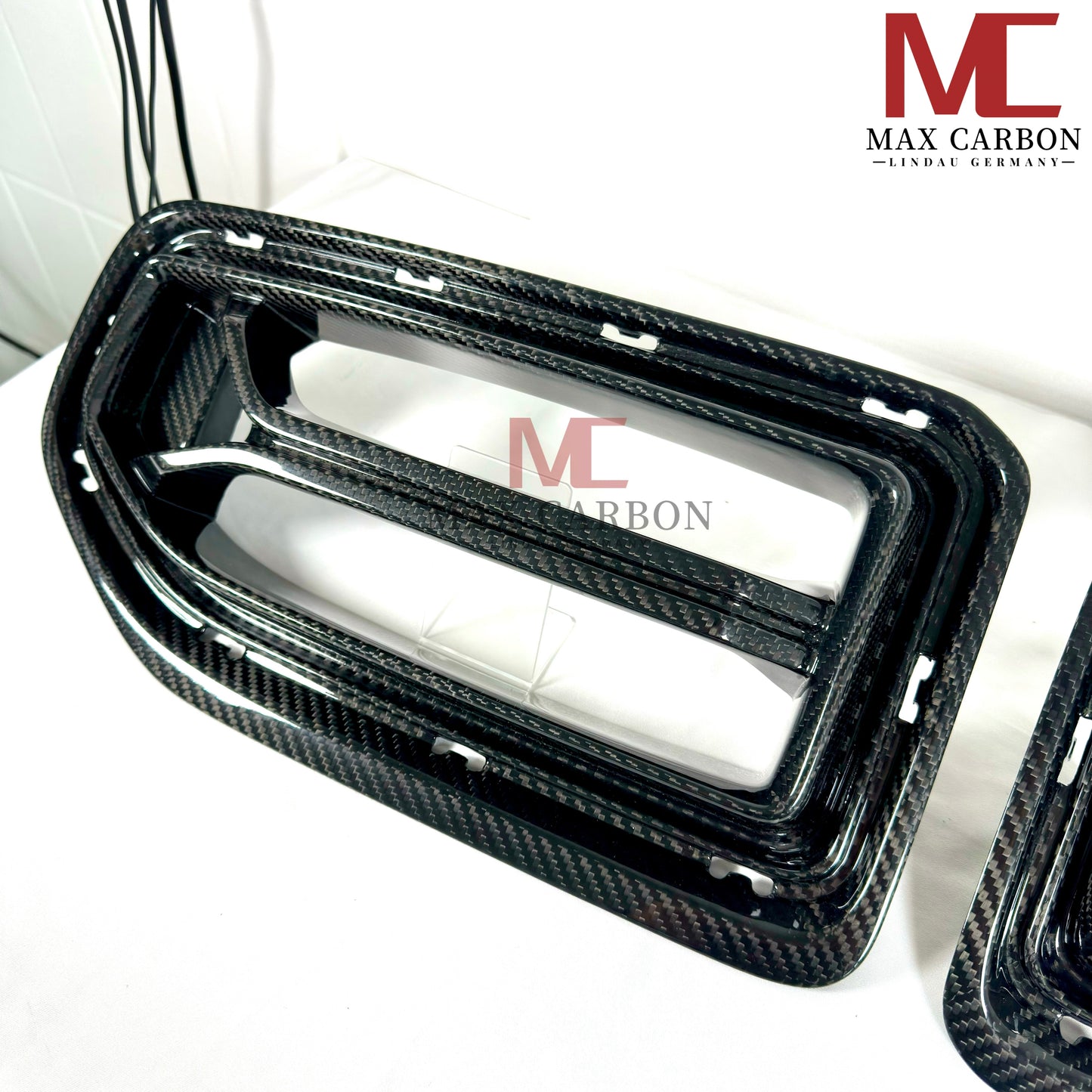 MAX CARBON Dry Carbon Kühlergrill Nieren Ersatz Gitter passend für BMW M2 G87 inkl. LCI und CS