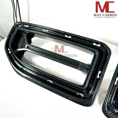 MAX CARBON Dry Carbon Kühlergrill Nieren Ersatz Gitter passend für BMW M2 G87 inkl. LCI und CS