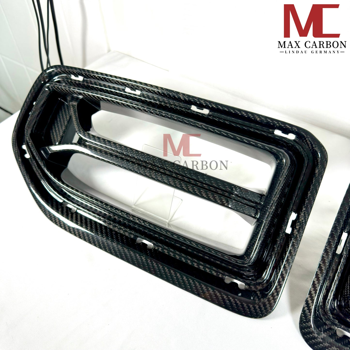 MAX CARBON Dry Carbon Kühlergrill Nieren Ersatz Gitter passend für BMW M2 G87 inkl. LCI und CS