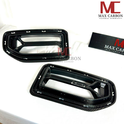 MAX CARBON Dry Carbon Kühlergrill Nieren Ersatz Gitter passend für BMW M2 G87 inkl. LCI und CS