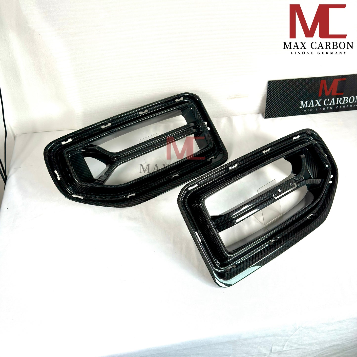 MAX CARBON Dry Carbon Kühlergrill Nieren Ersatz Gitter passend für BMW M2 G87 inkl. LCI und CS