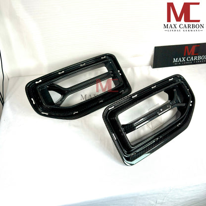 MAX CARBON Dry Carbon Kühlergrill Nieren Ersatz Gitter passend für BMW M2 G87 inkl. LCI und CS