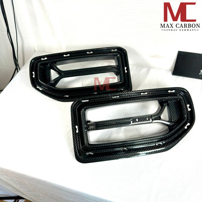 MAX CARBON Dry Carbon Kühlergrill Nieren Ersatz Gitter passend für BMW M2 G87 inkl. LCI und CS