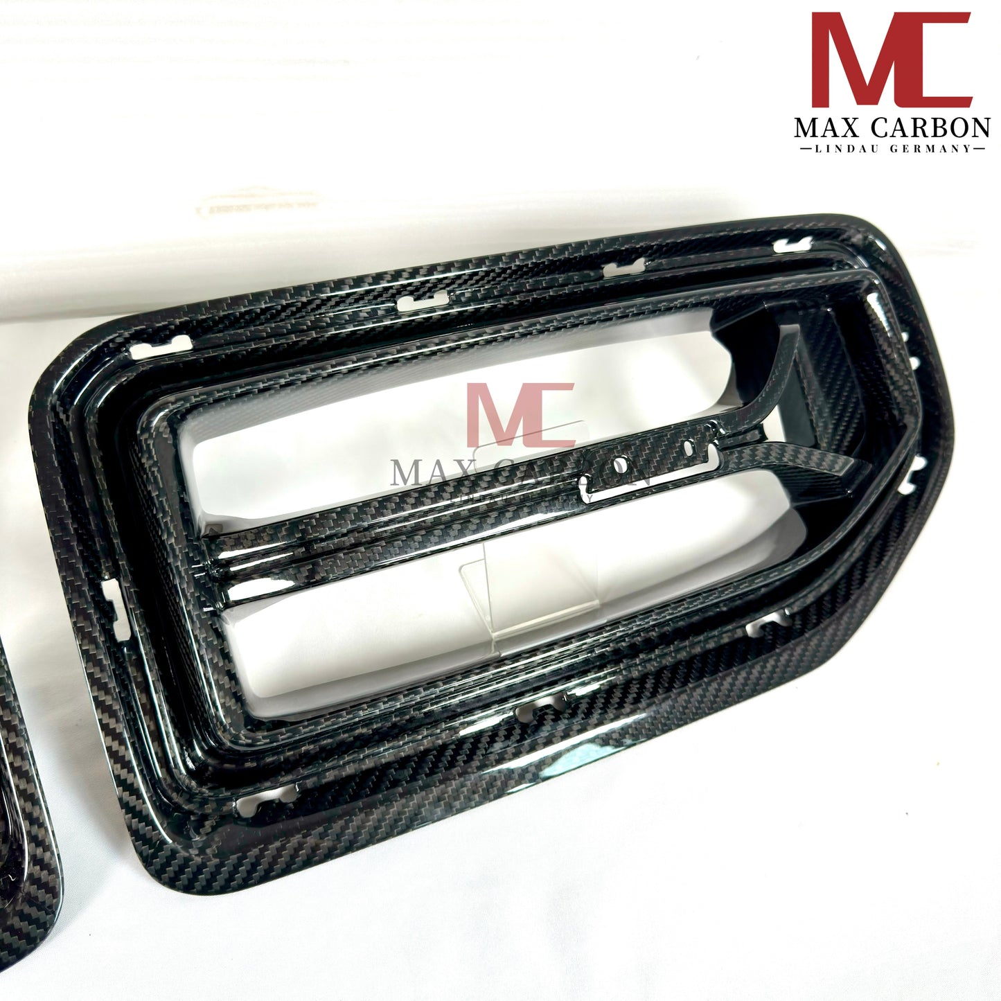 MAX CARBON Dry Carbon Kühlergrill Nieren Ersatz Gitter passend für BMW M2 G87 inkl. LCI und CS