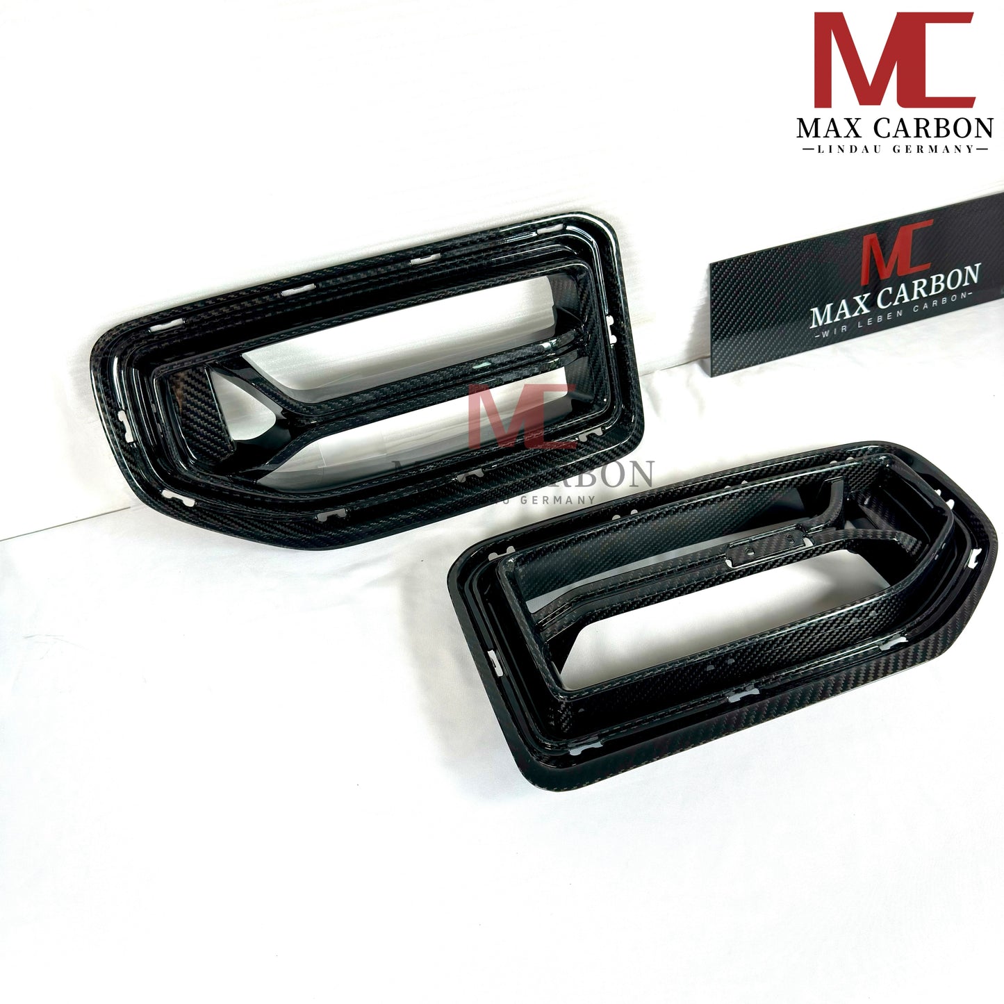 MAX CARBON Dry Carbon Kühlergrill Nieren Ersatz Gitter passend für BMW M2 G87 inkl. LCI und CS