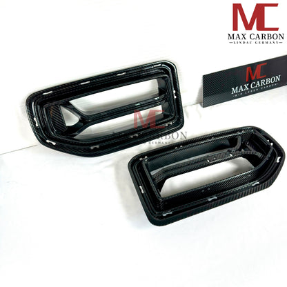 MAX CARBON Dry Carbon Kühlergrill Nieren Ersatz Gitter passend für BMW M2 G87 inkl. LCI und CS