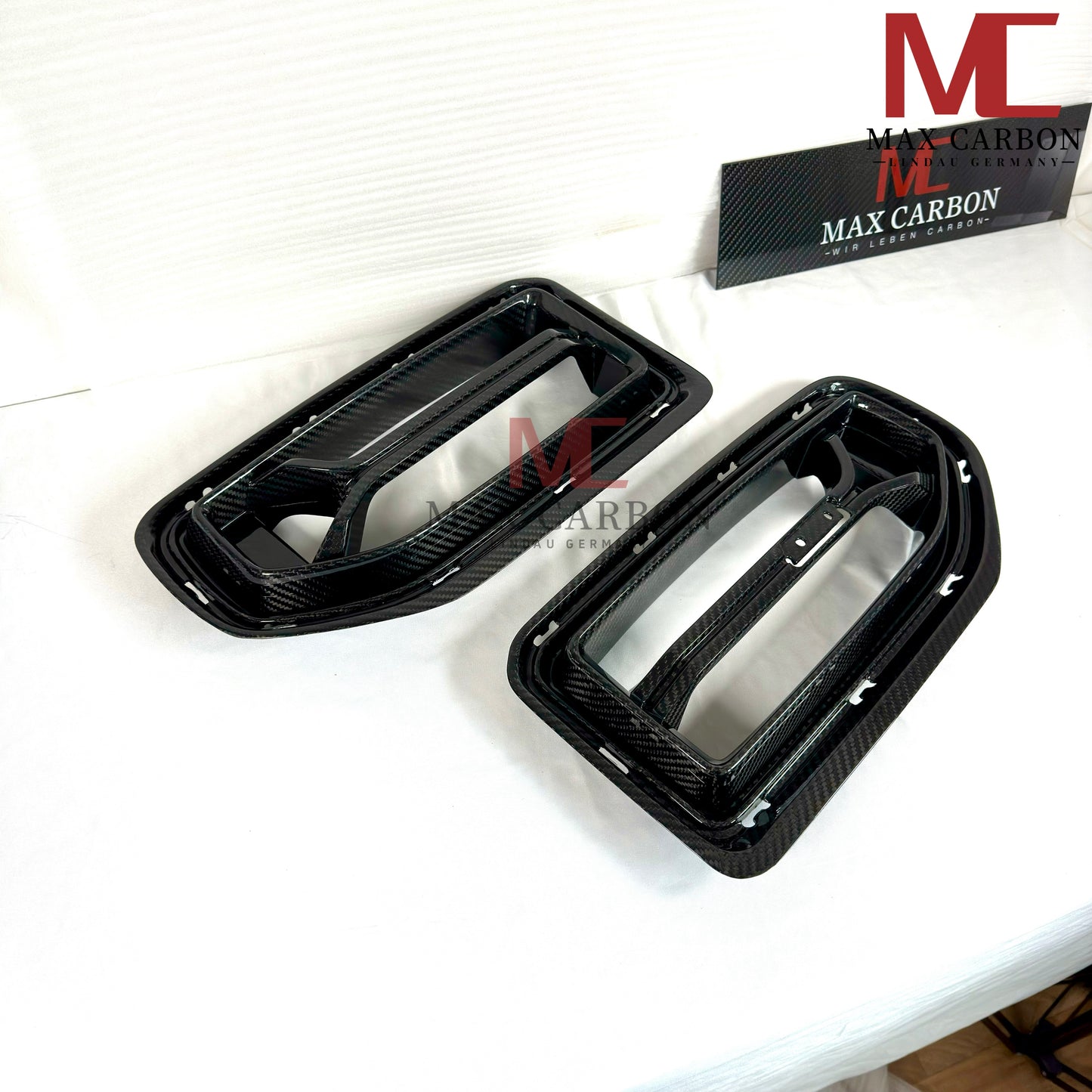 MAX CARBON Dry Carbon Kühlergrill Nieren Ersatz Gitter passend für BMW M2 G87 inkl. LCI und CS