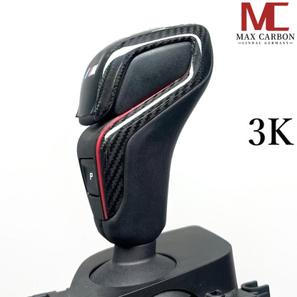 MAX CARBON DRY CARBON Performance replacement gear selector switch covers suitable for BMW M5 F90 X3M F97 X4M F98 