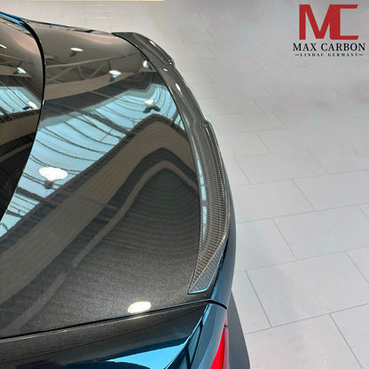 MAX CARBON Dry Carbon Prepreg Sport Rear Large Spoiler Lip for BMW M4 G82 4 Series G22 OEM Style