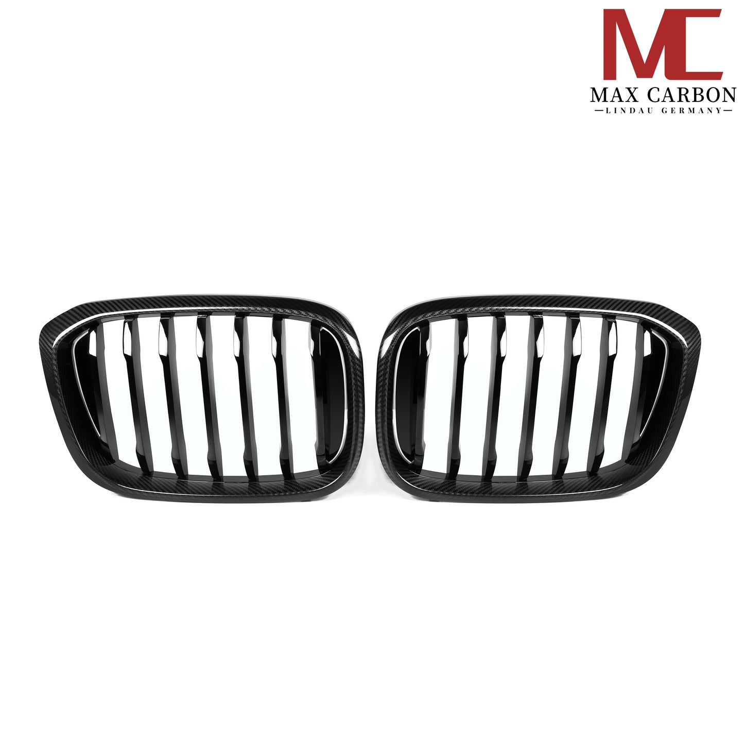 MC MAX CARBON Dry Carbon Performance Grille Replacement for BMW X3M F97 X4M F98 X3 G01 X4 G02 