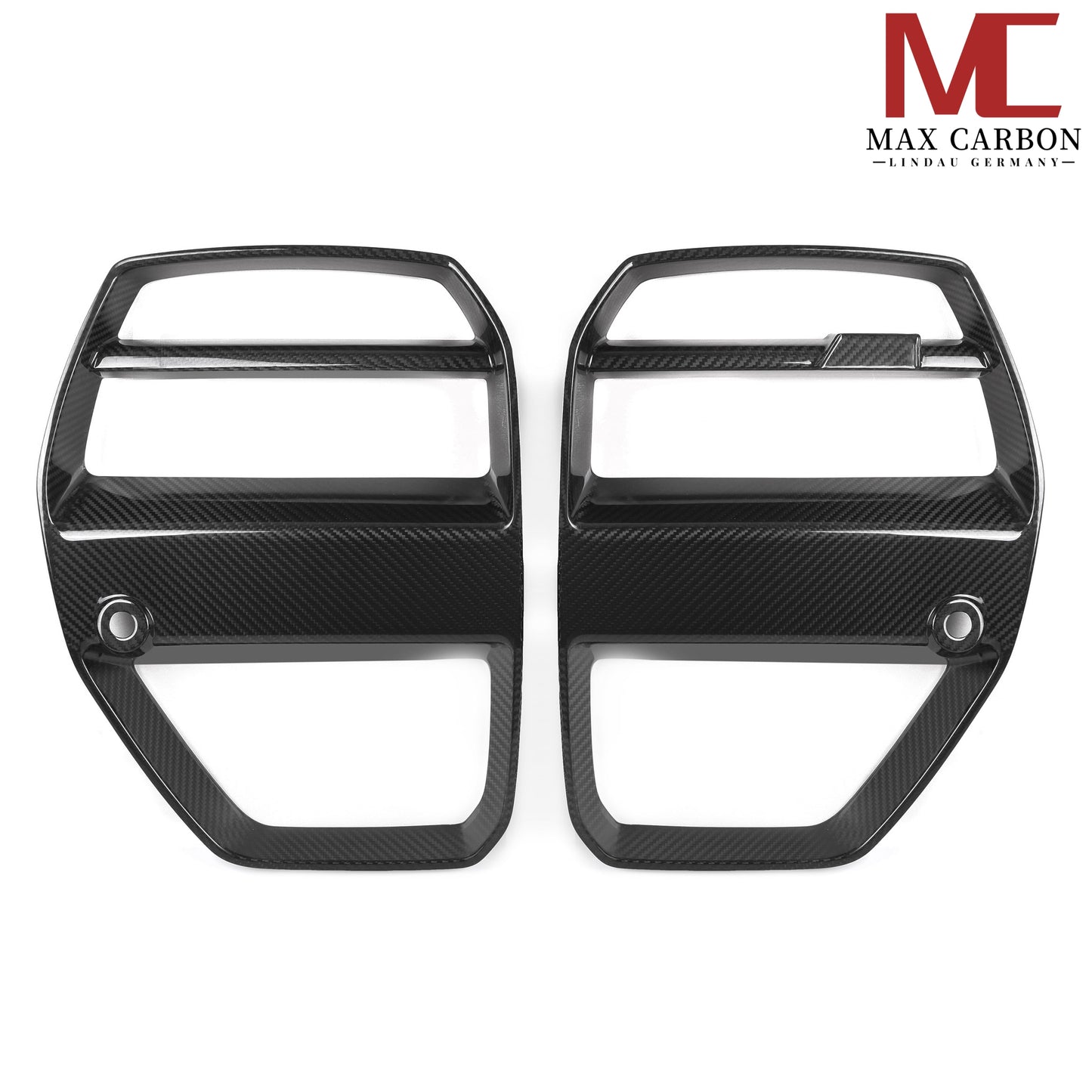 MAX CARBON Performance dry carbon front radiator grille kidney grille for BMW M3 M4 G80 G81 G82 G83