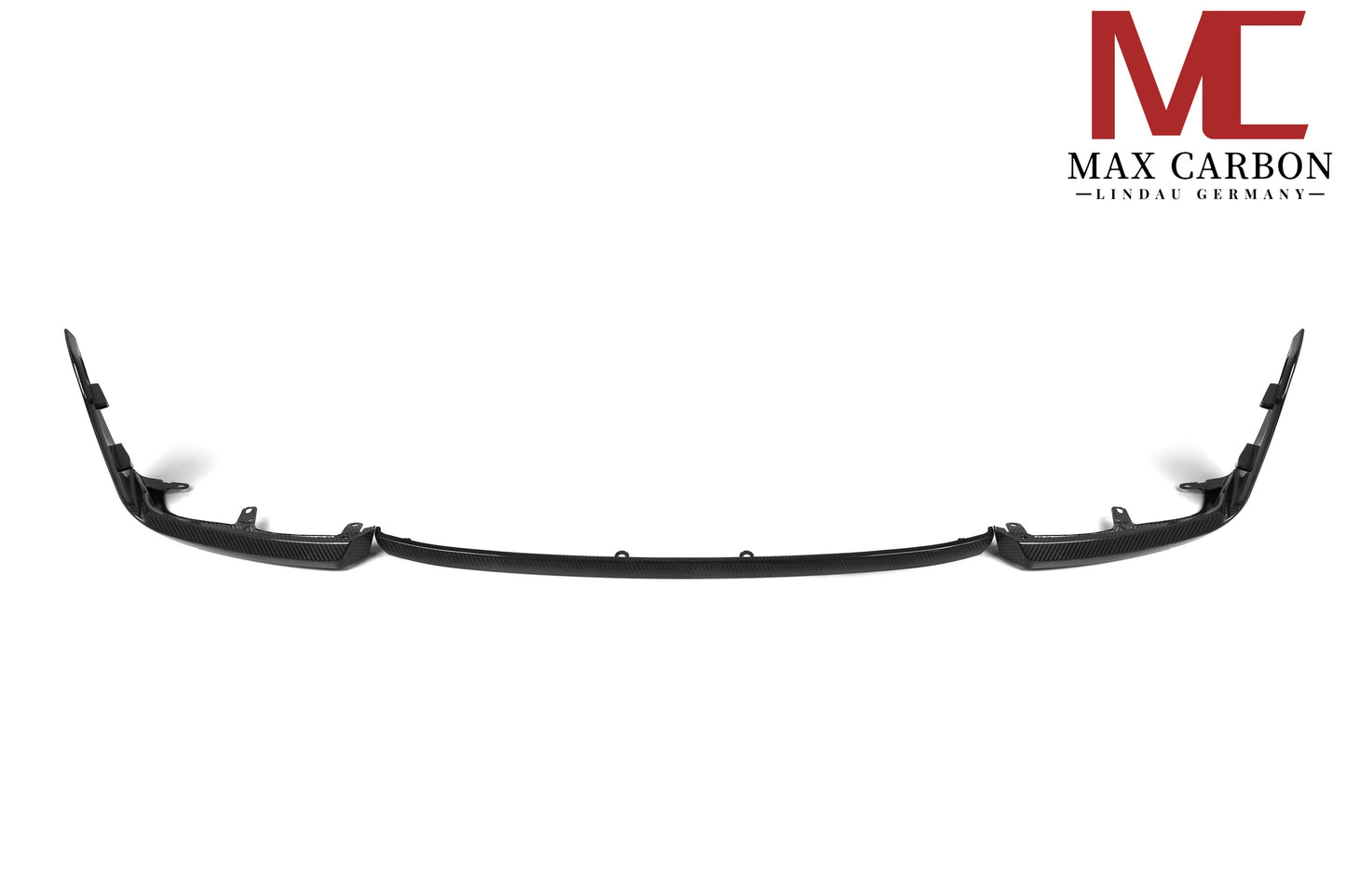 MAX CARBON Performance Real Dry Carbon Full Carbon Front Attachment Front Lip 3 Parts Set Suitable for BMW M2 G87