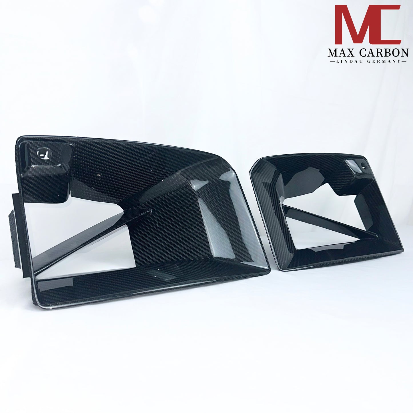 MAX CARBON Performance Real Full Carbon Dry Carbon Air Intake Front Flaps Performance For BMW M2 G87 