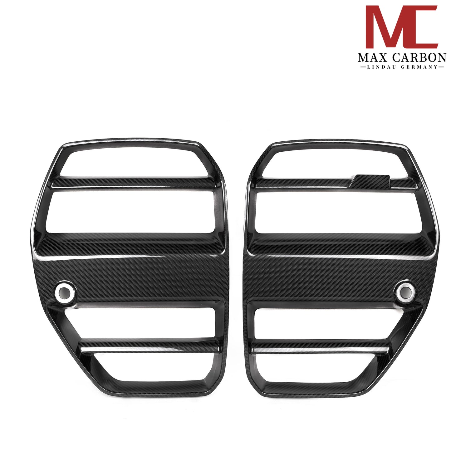 MAX CARBON Performance dry carbon front radiator grille kidney grille for BMW M3 M4 G80 G81 G82 G83