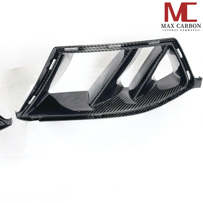 MAX CARBON Dry Carbon Prepreg Performance 2 Grille Air Intake Replacement for BMW M3 M4 G80 G81 G82 G83 