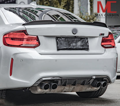 MAX CARBON Performance Real Full Carbon Dry Carbon Diffuser Rear Diffuser for BMW M2 F87