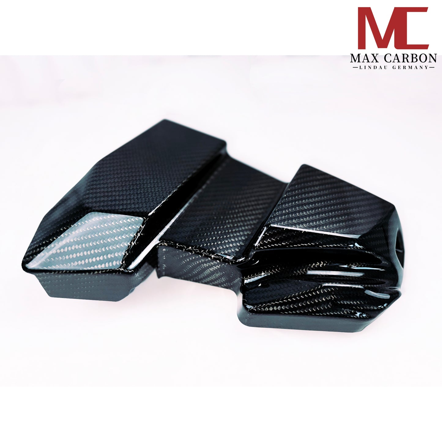 MAX CARBON Performance battery cover in the engine compartment for BMW G80 G81 M3 G82 G83 M4 M2 G87 