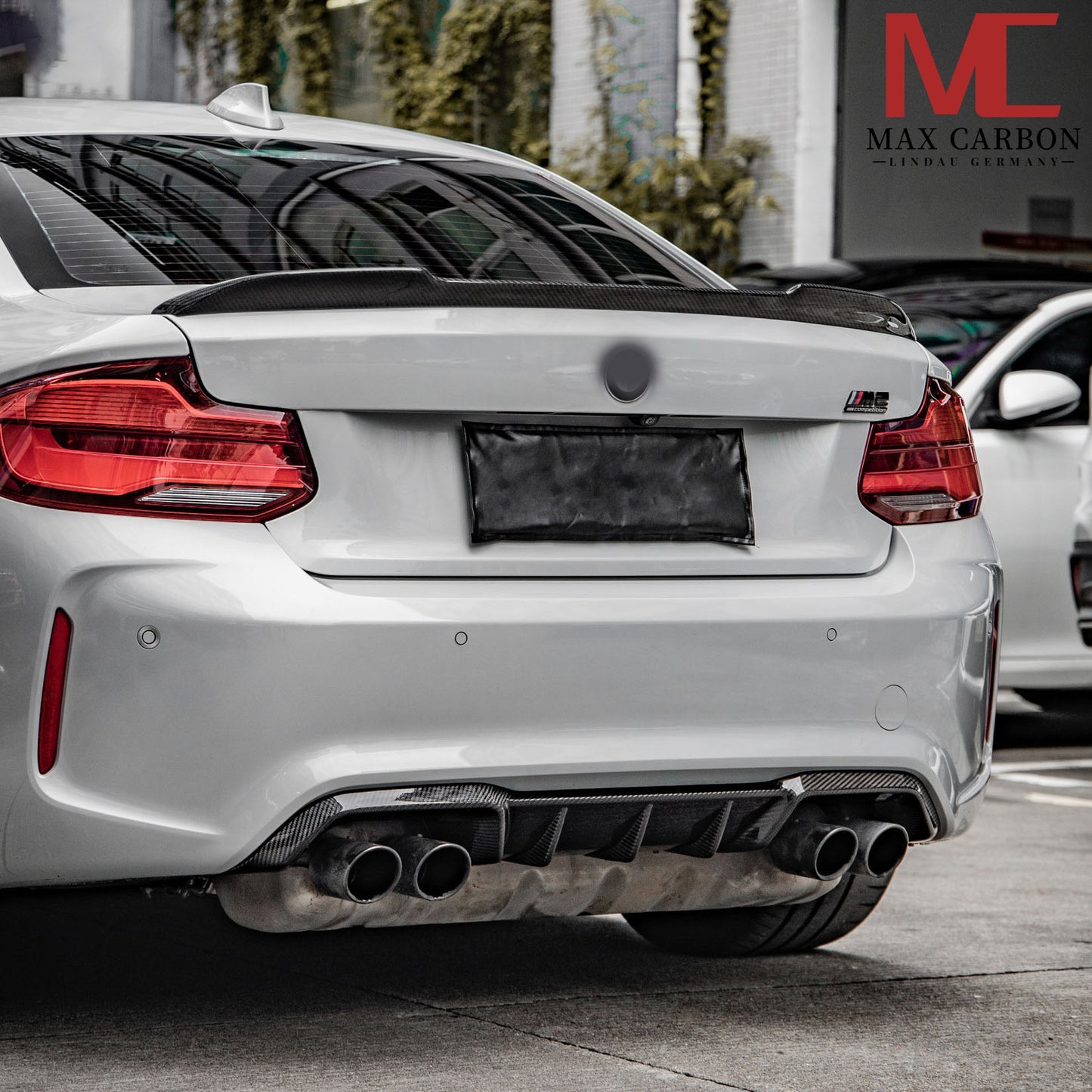 MAX CARBON Performance Real Full Carbon Dry Carbon Diffuser Rear Diffuser for BMW M2 F87