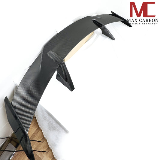 MAX CARBON Performance Dry Carbon Rear Spoiler Rear Wing with Air Flow for BMW G22 4 Series G82 M4 G80 M3 M2 G87 