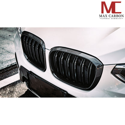 MC MAX CARBON Dry Carbon Performance Grille Replacement for BMW X3M F97 X4M F98 X3 G01 X4 G02 