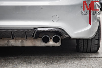 MAX CARBON Performance Real Full Carbon Dry Carbon Diffuser Rear Diffuser for BMW M2 F87