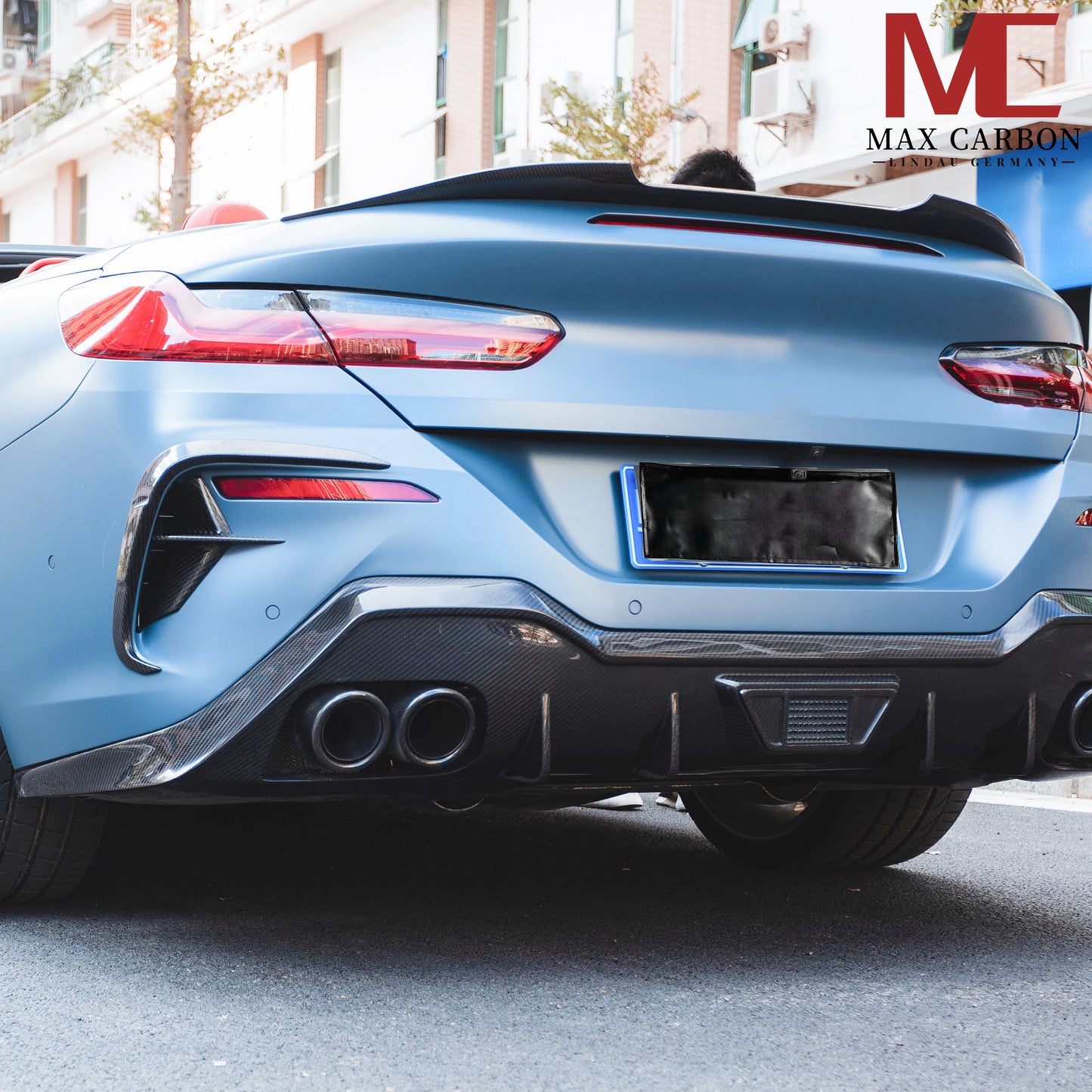 MAX CARBON Performance A Sport Rear Spoiler Spoiler for BMW M8 F91 8 Series G14