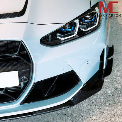 MAX CARBON Performance Aero Flick Dry Carbon Prepreg for BMW M3 G80 G81 M4 G82 G83 V3