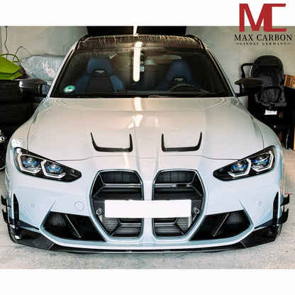 MAX CARBON Performance Aero Flick Dry Carbon Prepreg for BMW M3 G80 G81 M4 G82 G83 V3