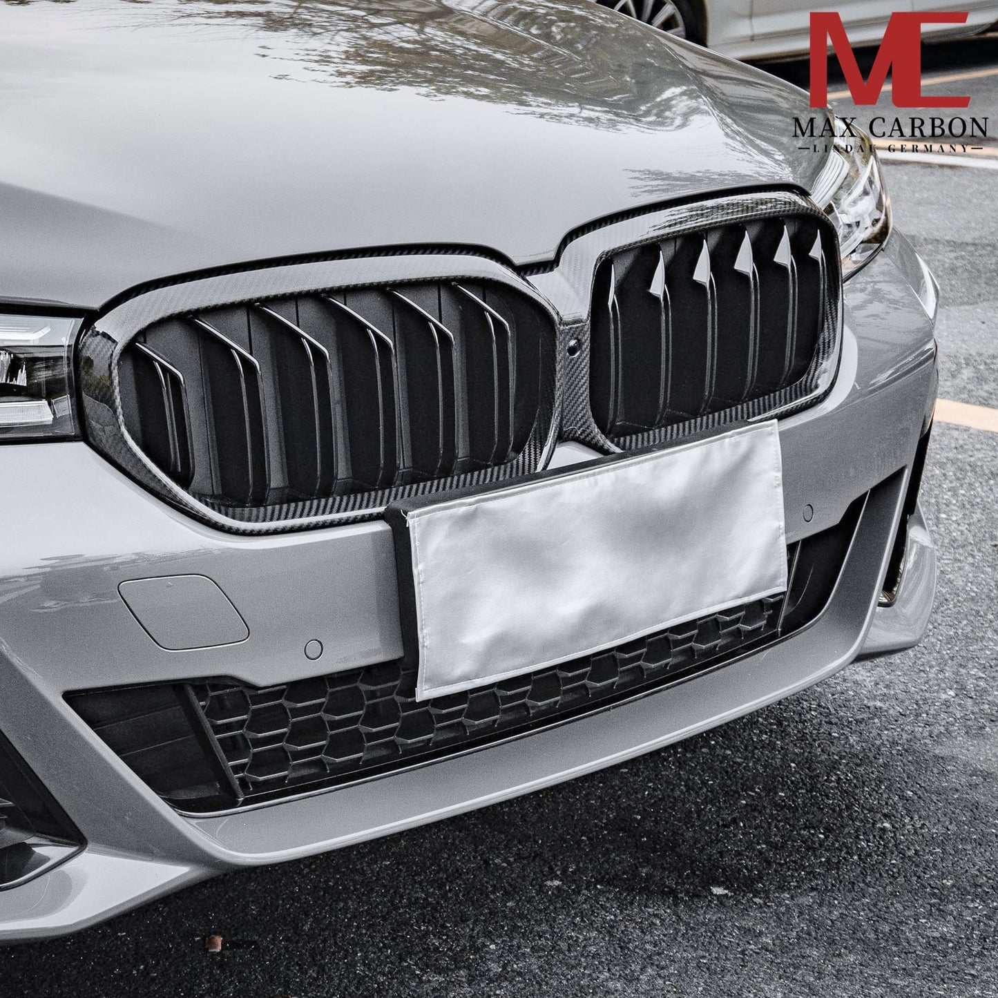 MAX CARBON Dry Carbon Grille Replacement for BMW M5 F90 LCI G30 G31 5 Series LCI
