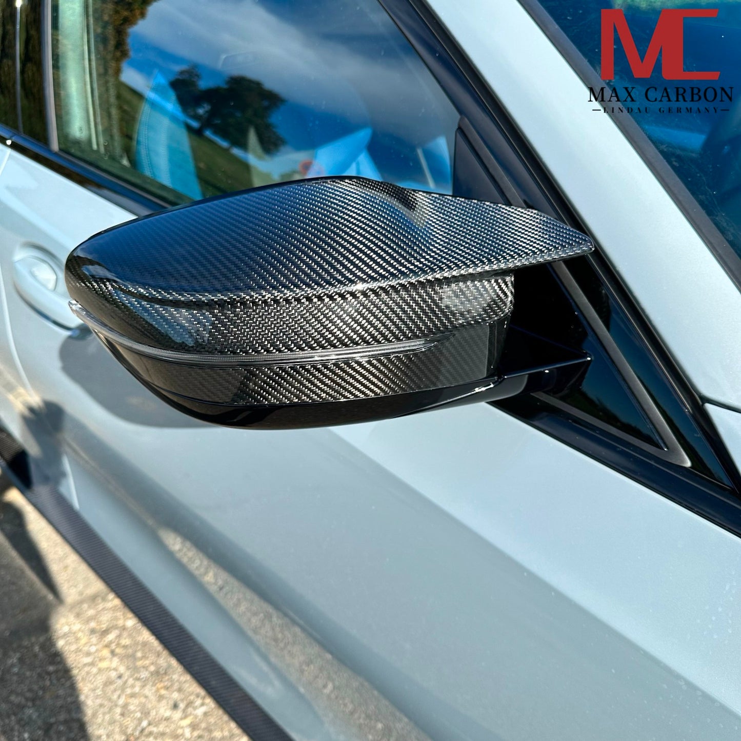 MAX CARBON Performance mirror caps housing for BMW M3 M4 G80 G81 G82 G83 M2 G87 M240i G42