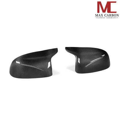 MC MAX CARBON Performance replacement mirror caps for BMW X3M F97 X4M F98 X5M F95 X6M F96 