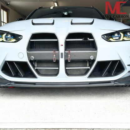 MAX CARBON Dry Carbon Prepreg Performance 2 Grille Air Intake Replacement for BMW M3 M4 G80 G81 G82 G83 