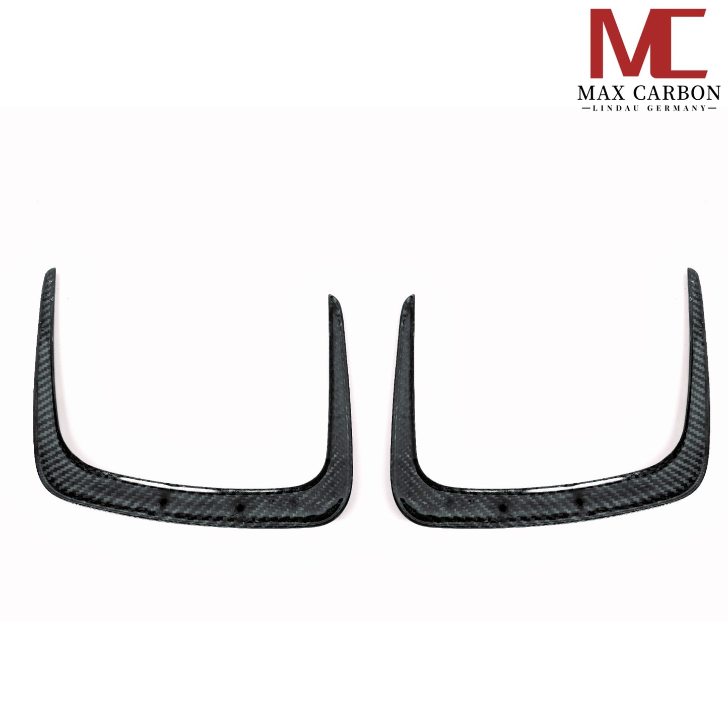 MAX CARBON Dry Carbon Performance Front Hood Attachment Front Lip Set for BMW G80 G81 G82 G83 M3 M4 