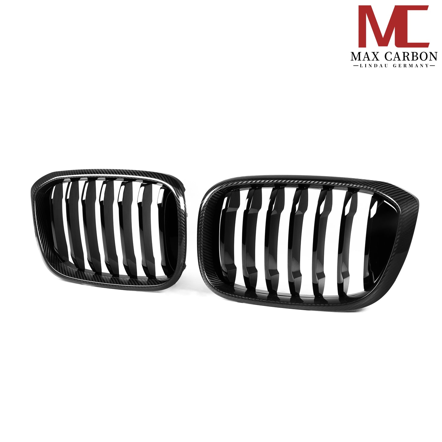 MC MAX CARBON Dry Carbon Performance Grille Replacement for BMW X3M F97 X4M F98 X3 G01 X4 G02 